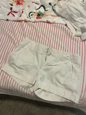 J.Crew White Chino Shorts thumbnail 2