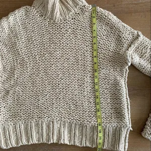 Free People Chunky Cotton Knit Cowl Neck Sweater thumbnail 10