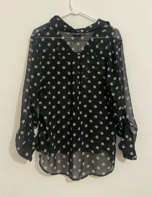 Button-Up Old Navy Polka Dot thumbnail 1