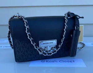 Michael Kors Rose SM Crossbody Bag -Black thumbnail 3