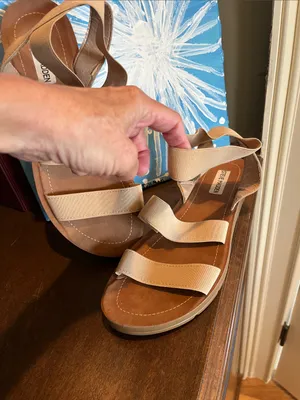 Steve Madden Comfy Tan Sandals thumbnail 3
