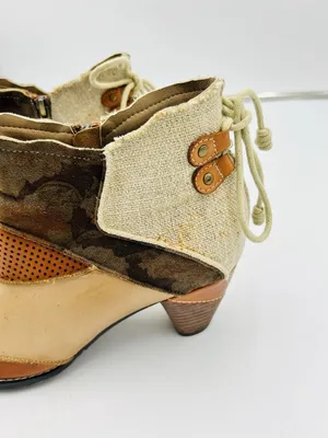 Elite by Conkus Corkys Rags Leather Ankle Boots Women’s Size 10 thumbnail 9