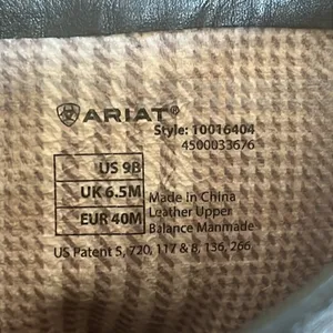 Ariat Chatsworth H2O black waterproof boots thumbnail 10
