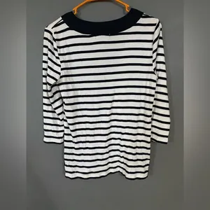 Chaps Striped Long Sleeve Shirt Size Small thumbnail 2