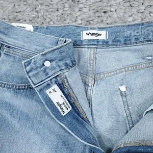 Wrangler Wrock 672 High Rise Kick Flare Jeans Light Wash Blue Cowgirl Size 30x28 thumbnail 8