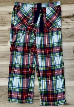 Aerie Plaid Pajama Pants Women’s Small thumbnail 1