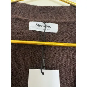 NWT Showpo Nerissa Cardigan Size 2 Brown Cinched Waist Puff Sleeve Wool Contour thumbnail 6