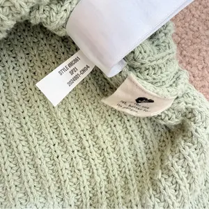 Madewell Mint Green Cotton Shaker Sleeveless Knit Sweater Vest Tank XXS thumbnail 7