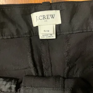 J.Crew Classic Black Trousers thumbnail 3