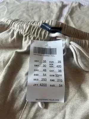 Brandy Melville AUTUMN TIE SWEATPANTS thumbnail 3