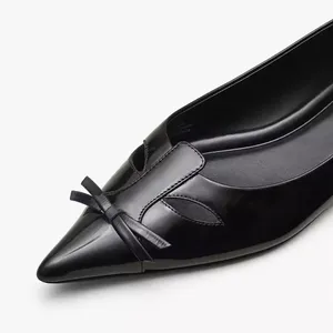 Marc Jacobs THE KAT BALLERINA in Black Size 37 NEW thumbnail 6