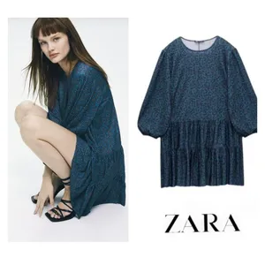 Zara‎ Tiered Floral Tunic Dress thumbnail 2