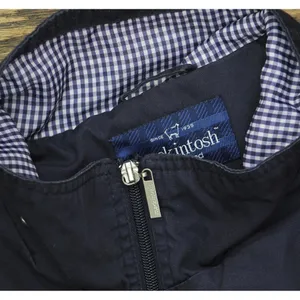 Mackintosh New England Double Closure Parka Anorak Jacket Coat Navy Blue L thumbnail 7