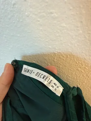 Saints + Secrets Emerald green romper thumbnail 3