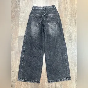 FINAL PRICE NWT Dazy Barrel Jeans Black Size XS thumbnail 5