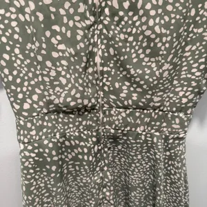 Emerald Sundae Mini Dress Sage Green 9 Boho Dalmatian‎ Print Casual Summer thumbnail 4