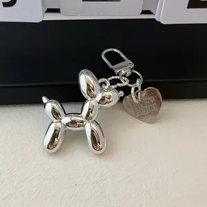 Balloon Dog Car Keychain for Men Women Love Heart Keychain Charm Bag Charm thumbnail 4