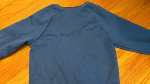 Aerie Offline Waffle Cropped Fitted Long sleeve thumbnail 2