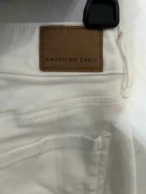American Eagle Outfitters White Skinny Jeans thumbnail 5