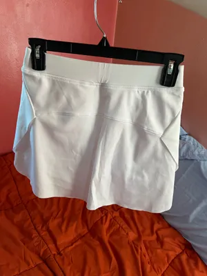 Shein White Tennis Skort thumbnail 6