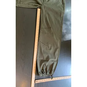 Paige Mayslie Utility Jogger Pants‎ Olive Green Lyocell Drawstring Hem Womens 30 thumbnail 10