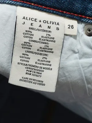 Alice + Olivia Jeans - Georgia Two-Tone Denim Maxi Skirt thumbnail 5