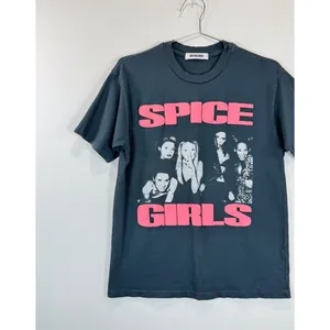 Daydreamer Womens T Shirt Black Spice Girls Photo Tee Crewneck Short Sleeve XS thumbnail 5