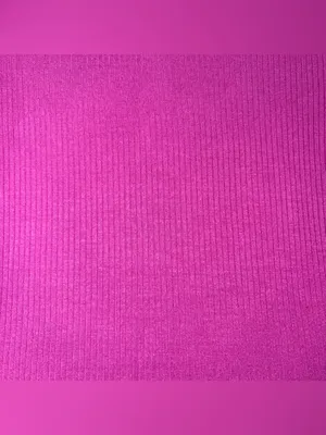 Bozzolo Ribbed Crewneck Short Sleeve Top in Bright Pink thumbnail 8
