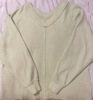 Aerie Green Oversized Sweater thumbnail 1