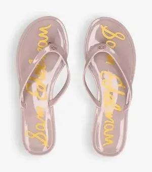 NEW sam edelman dean jelly sandal in rose dust SZ-11 thumbnail 1