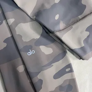 Alo camo high-waist leggings XS 🌫️🖤 Alo High Waist Vapor Legging - Putty Camo thumbnail 7