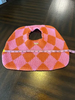 Kopari Limited Edition Diamond Knit Shoulder Bag thumbnail 7