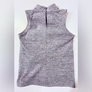 Banana Republic Heather Gray Knit Top XS thumbnail 2