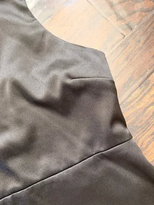 Altar'd State Satin Mini Dress Black thumbnail 3