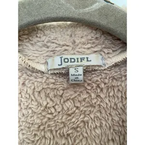Jodifl‎ Plaid Sherpa Lined Longline Vest Cardigan Cozy Quiet Luxury Brown Camel thumbnail 6
