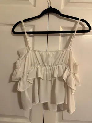 Entro Game day white tank top thumbnail 2