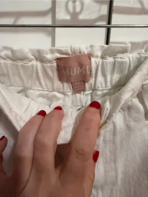 Show Me Your Mumu White Denim Shorts thumbnail 4
