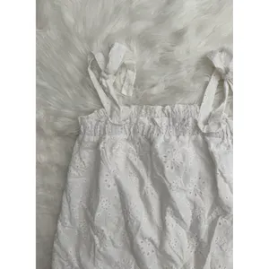 Cupshe White Eyelet Scalloped Hem Cover-Up Top Size Small thumbnail 5