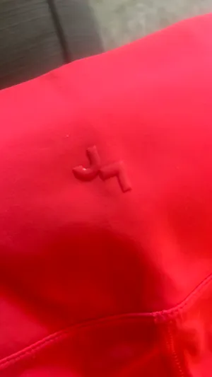 Joy Lab Cherry Red Split Flare Leggings thumbnail 3