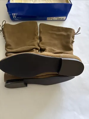 White Mountain Taupe Stretch Boots thumbnail 6