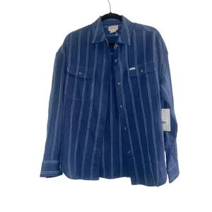 ✨BRIXTON WANDERING BLUE SZ MEDIUM OVERSHIRT✨ thumbnail 7