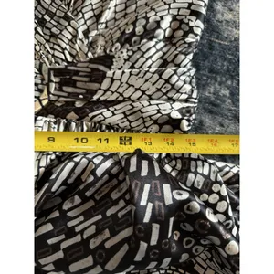 White House Black Market Dress White/Black Vintage Size 12 Vneck Sleeveless Y2K thumbnail 3
