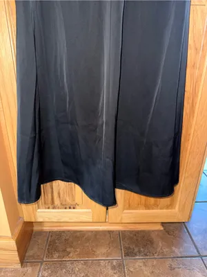 Azazie Black Strapless Bridesmaid Dress thumbnail 6