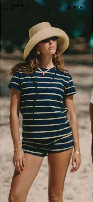 PARKE striped navy set  thumbnail 1