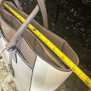 Kate Spade Cameron Street Havana Work Tote Shoulder Bag Open Top Pink Two Tone thumbnail 13