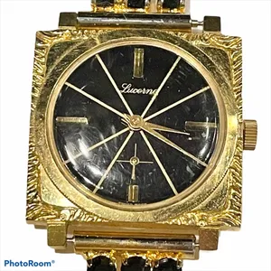 Vintage Lucerne jeweled watch thumbnail 6