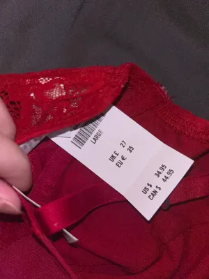 Hollister Red Lace Bustier thumbnail 3
