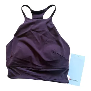 Lululemon Nulu High-Neck Mesh-Hem Tank Top xxs gnpl nwt thumbnail 1