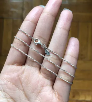 Pandora Sterling Silver Necklace Chain thumbnail 1