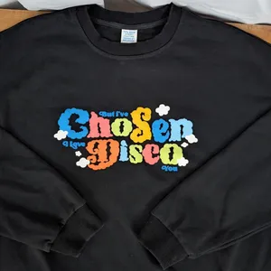 I Love You But I've Chosen Disco Black Sweatshirt thumbnail 1